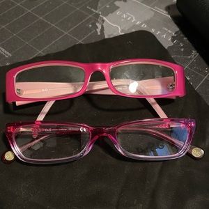 Two pair Women's Dolce and Gabbana glasses